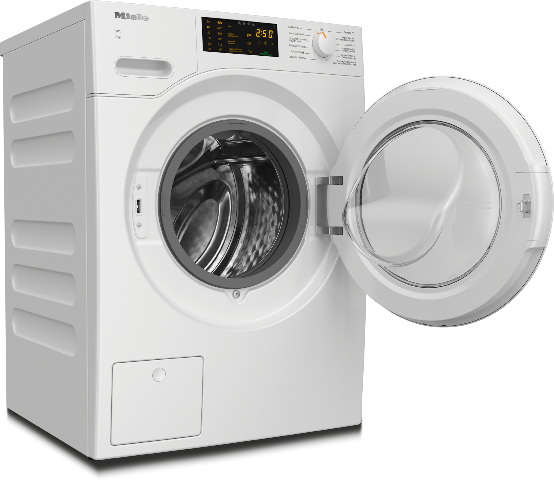 Tvättmaskiner - WWD020 WCS 8kg Lotusvit - 2