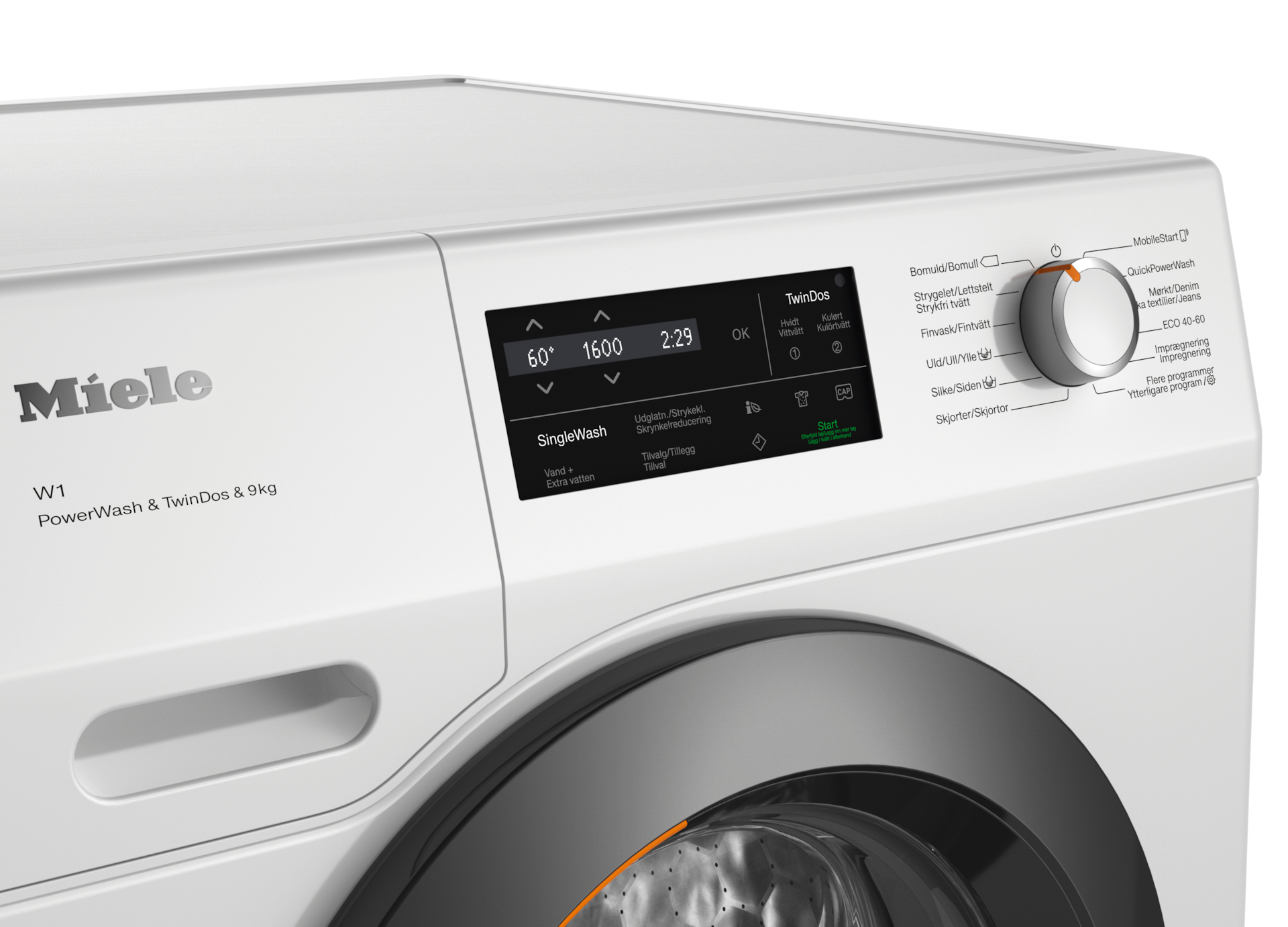 Tvättmaskiner - WCI870 WCS PWash&TDos&9kg Lotusvit - 4