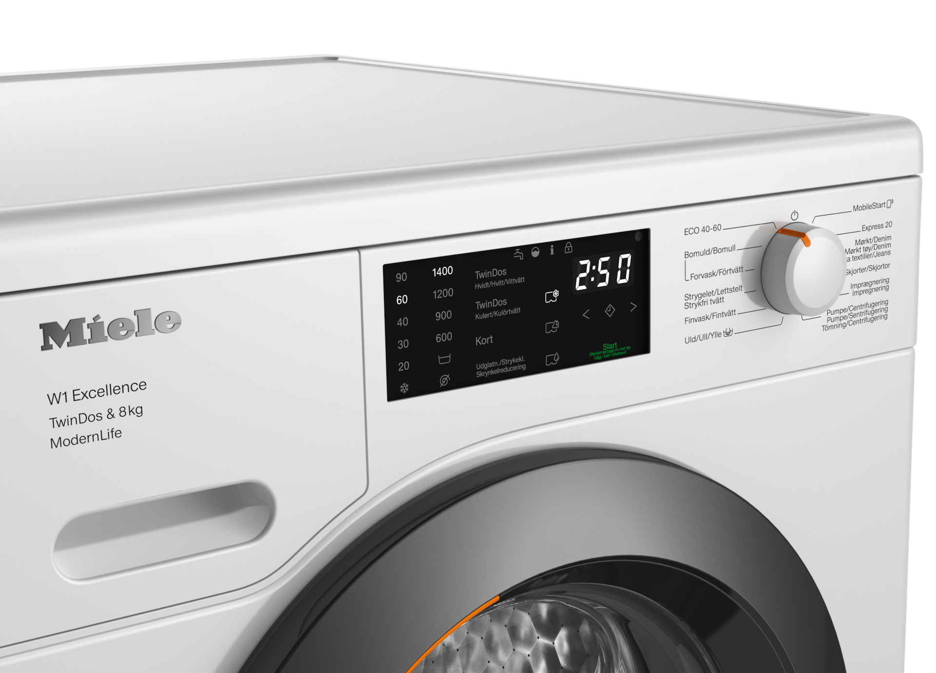 Tvättmaskiner - WED 665 WCS TDos & 8kg Lotusvit - 4