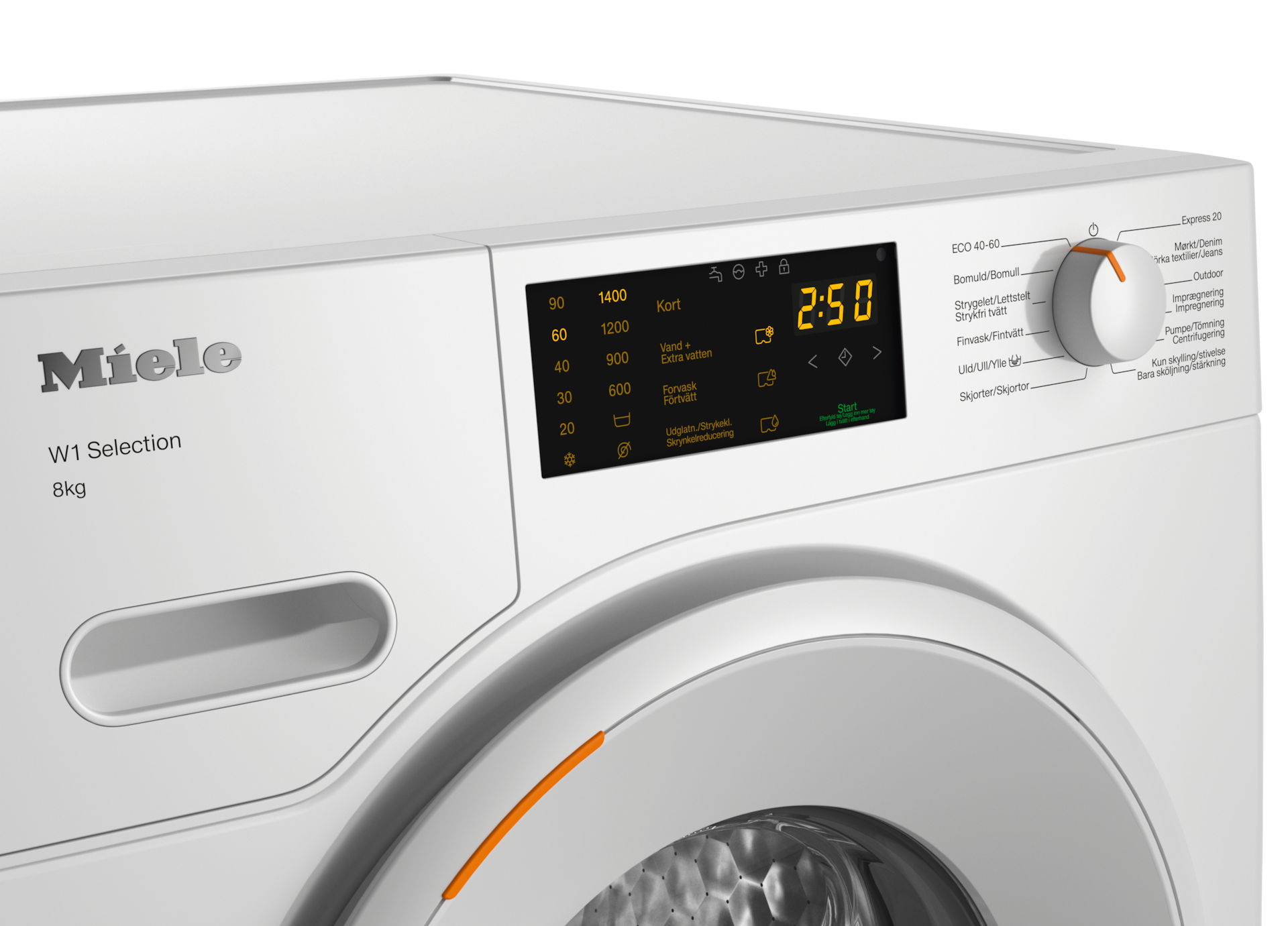 Tvättmaskiner - WSD023 WCS 8kg Lotusvit - 4