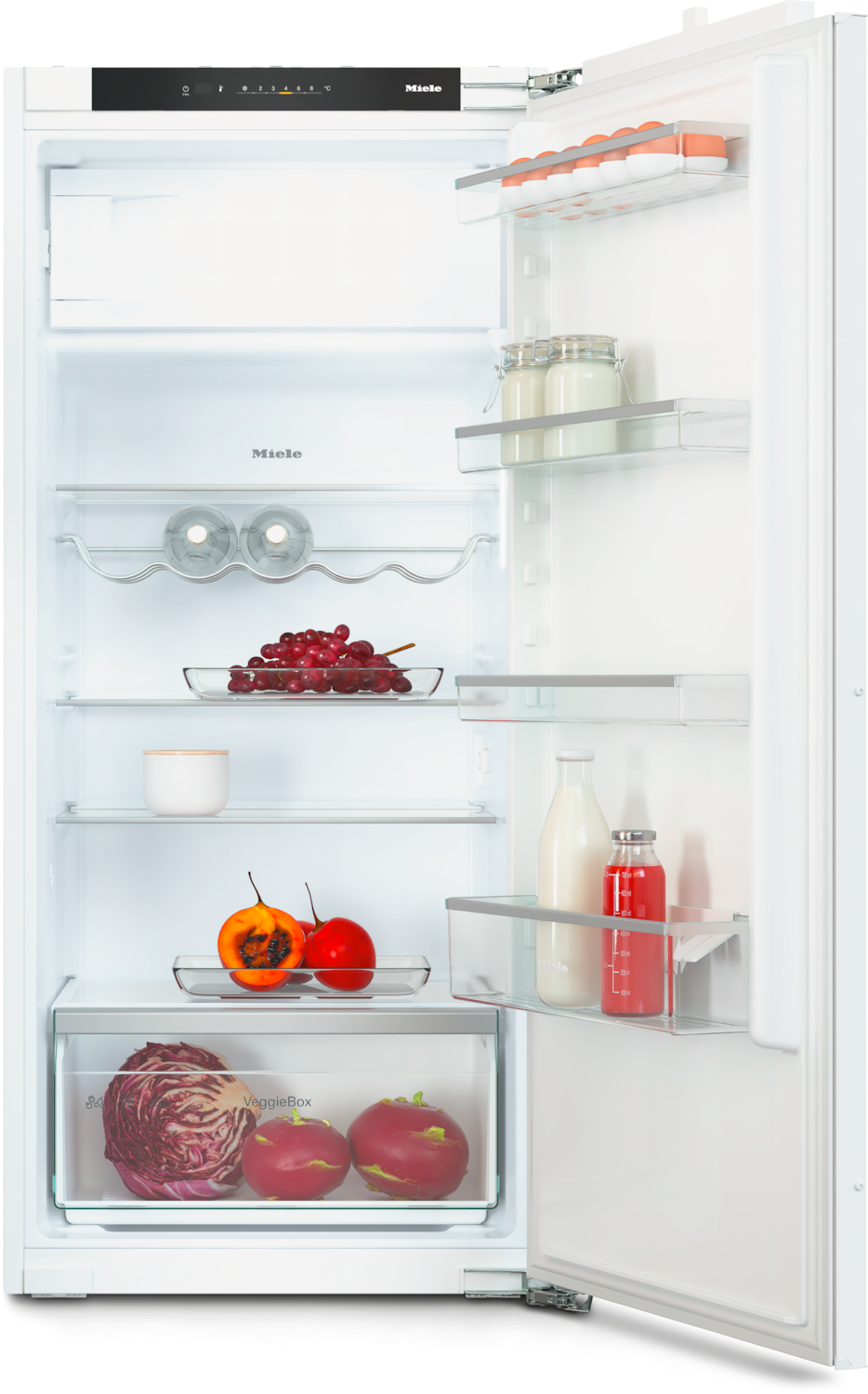 Įmontuotas šaldytuvas su šaldikliu ir automatiniu intensyviu vėsinimu, aukštis 1.22 m (K 7326 E) product photo