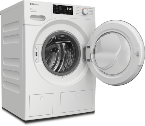 8kg TwinDos veļas mašīna ar 1600 apgr./min. mazgāšanas veiktspēju un WiFi (WWF664 WCS) product photo Front View2 L