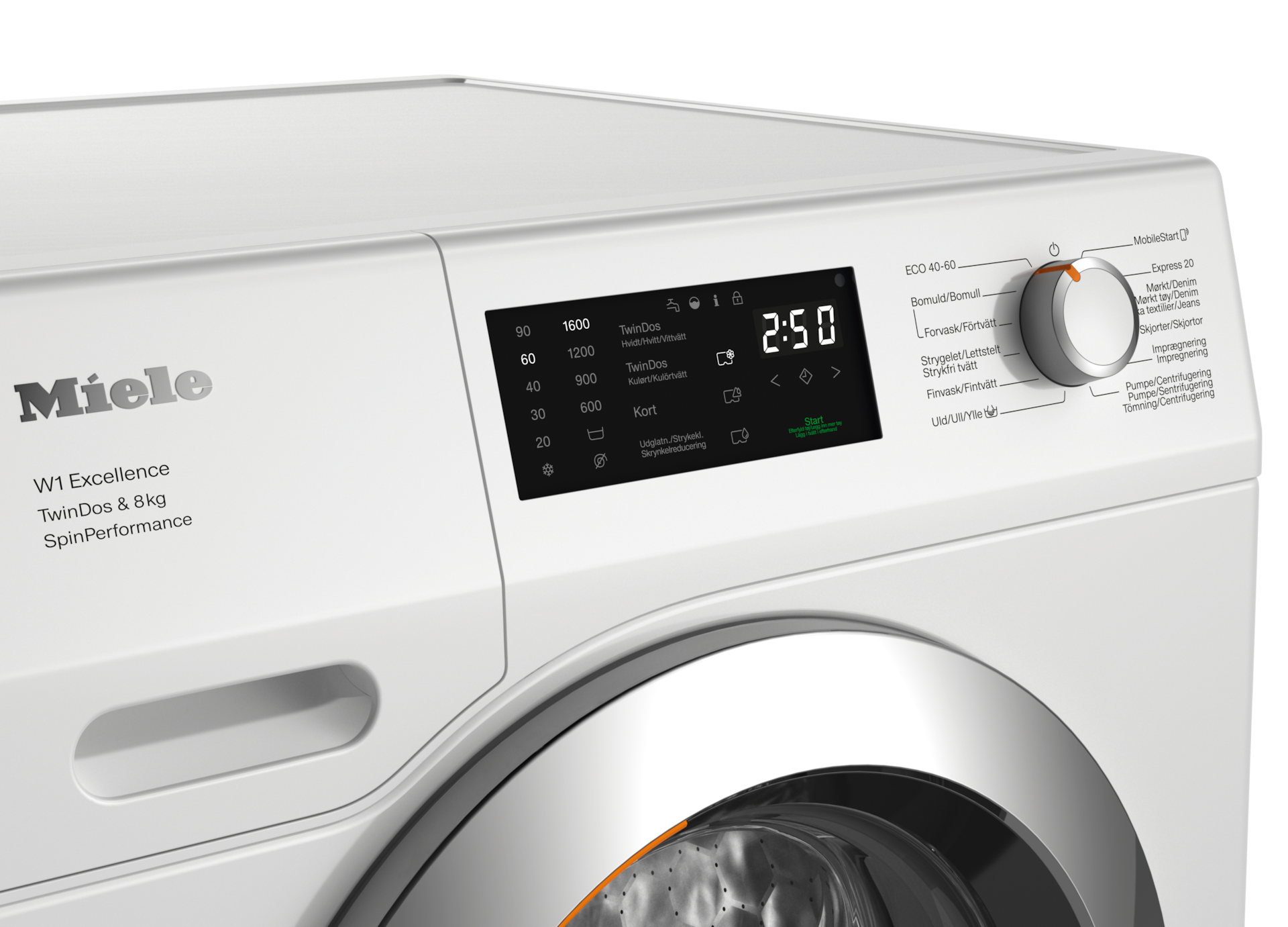 Tvättmaskiner - WEF674 WCS TDos&8kg Lotusvit - 3