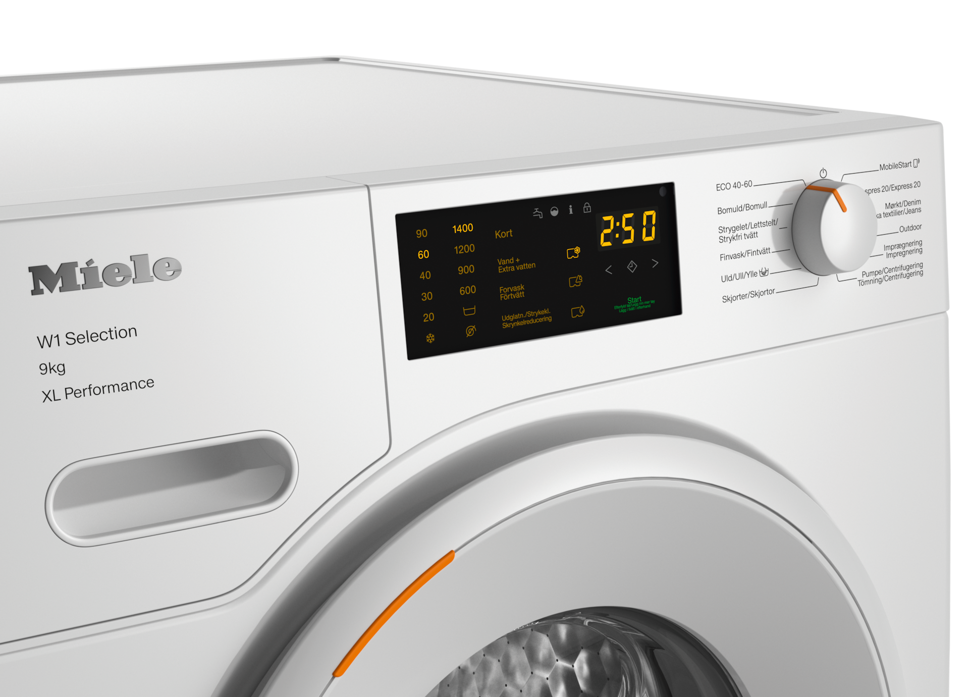 Tvättmaskiner - WSD164 WCS 9kg Lotusvit - 3