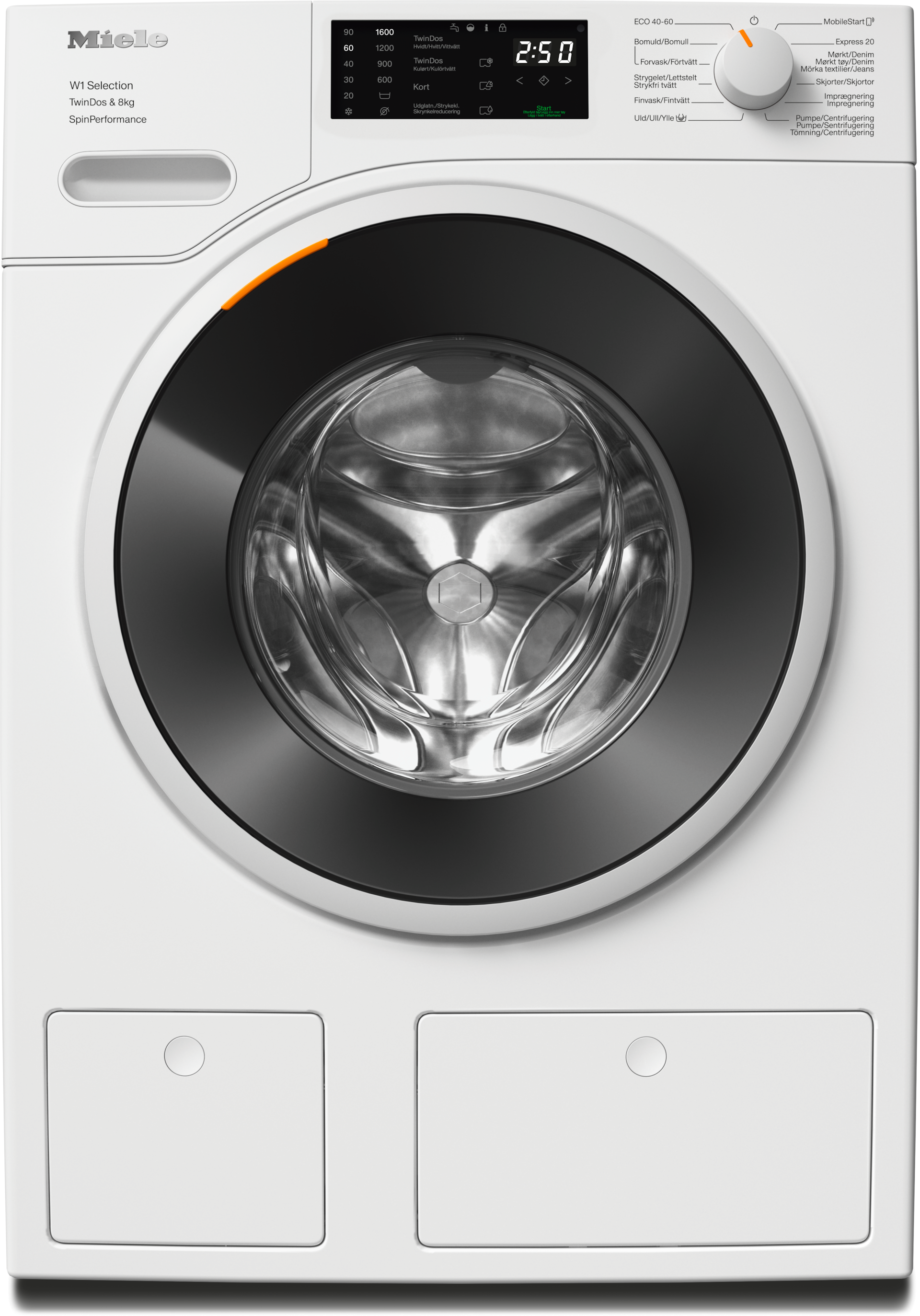 Tvättmaskiner - WSF664 WCS TDos&8kg Lotusvit - 1