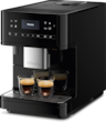 CM 6160 MilkPerfection Obsidian Black Benchtop coffee machine product photo Front View3 S