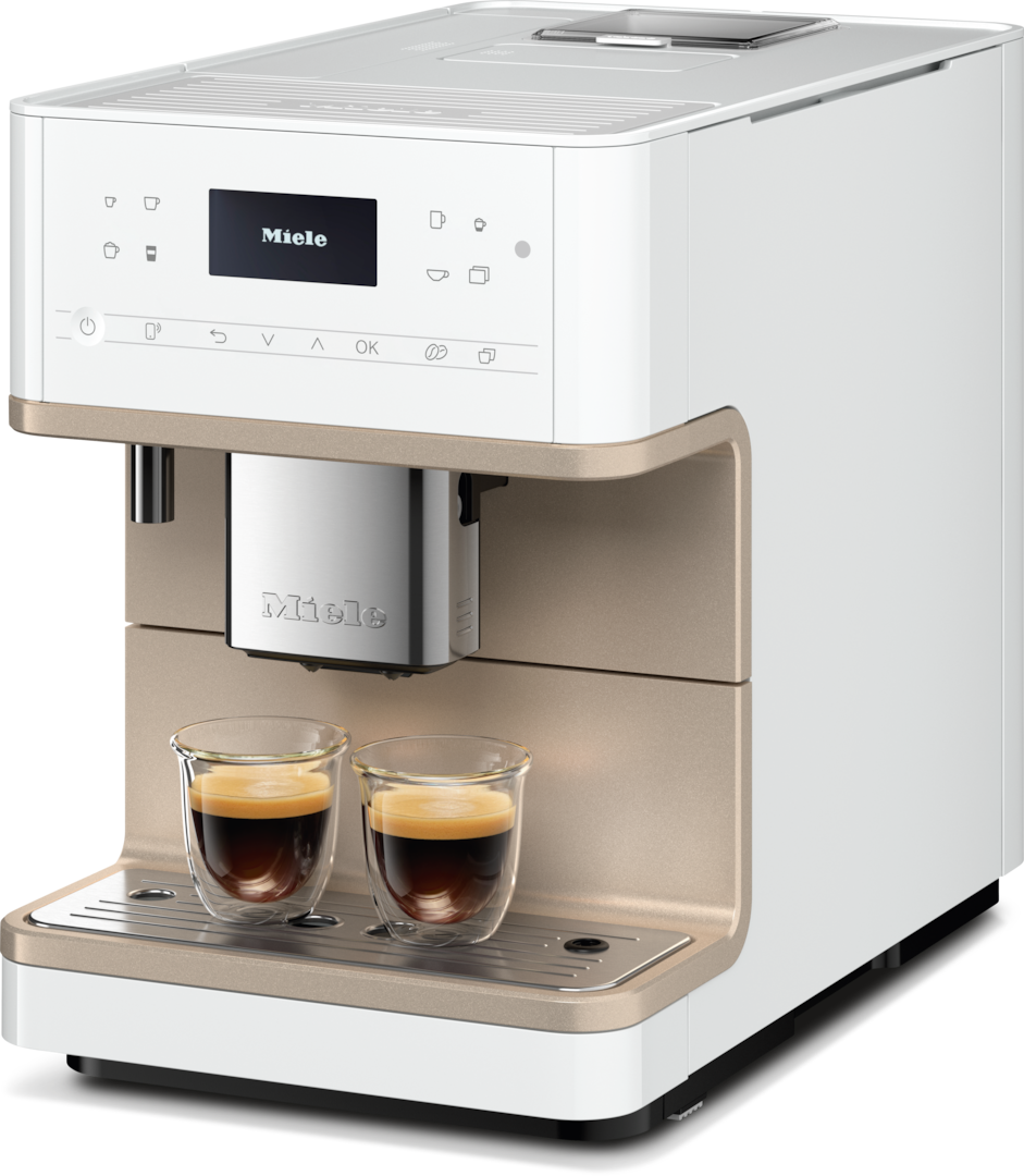 Miele CM 6360 MilkPerfection LotosweißCM Kaffeevollautomaten