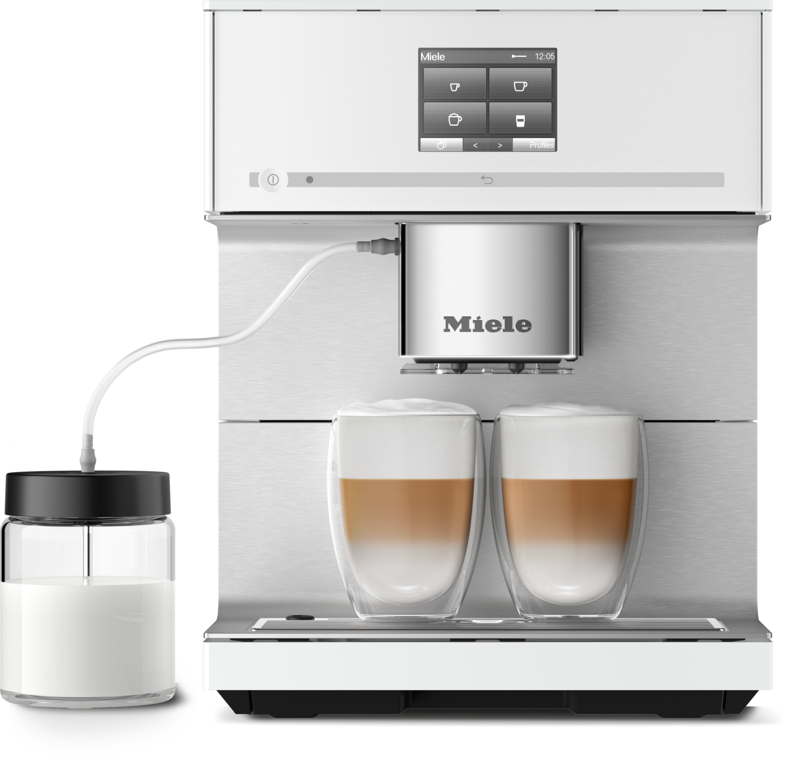 Préparation de boissons - CM 7350 CoffeePassion Blanc brillant - 1