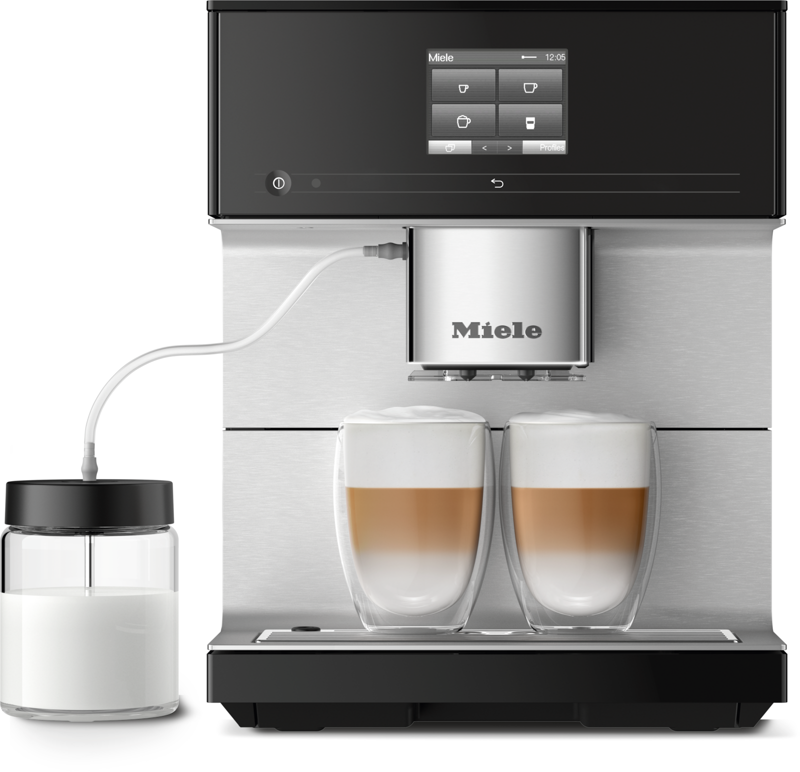 Przygotowanie napojów - CM 7350 CoffeePassion ObsidianBlack - 1