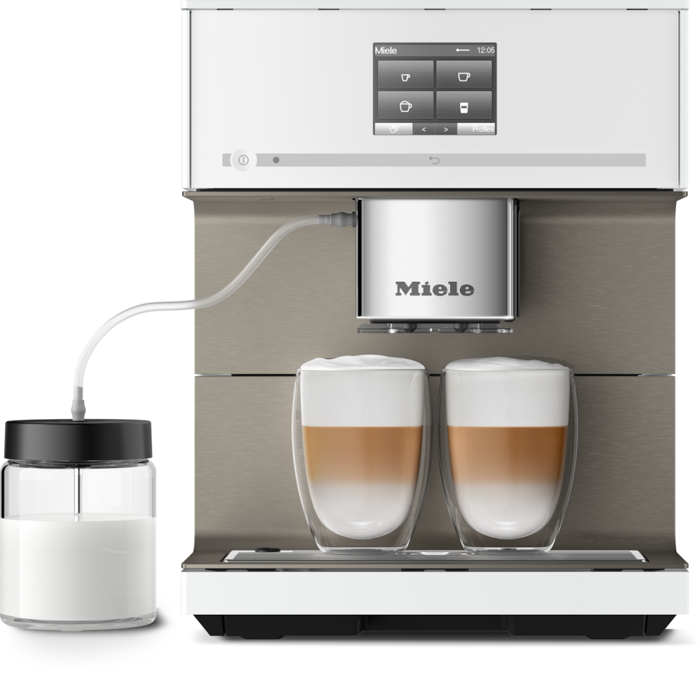 Przygotowanie napojów - CM 7550 CoffeePassion BrilantWhite - 1