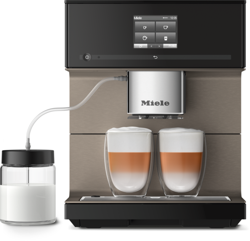 Kaffeevollautomaten - Stand-Kaffeevollautomaten - CM 7550 CoffeePassion - Obsidianschwarz