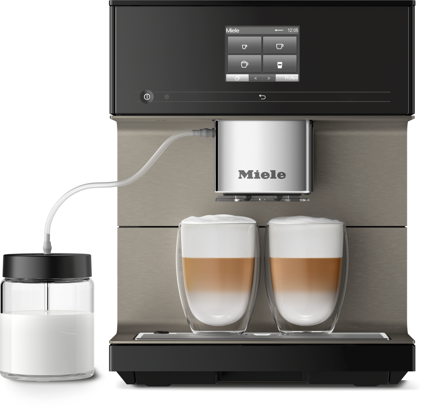 Przygotowanie napojów - CM 7550 CoffeePassion ObsidianBlack - 1