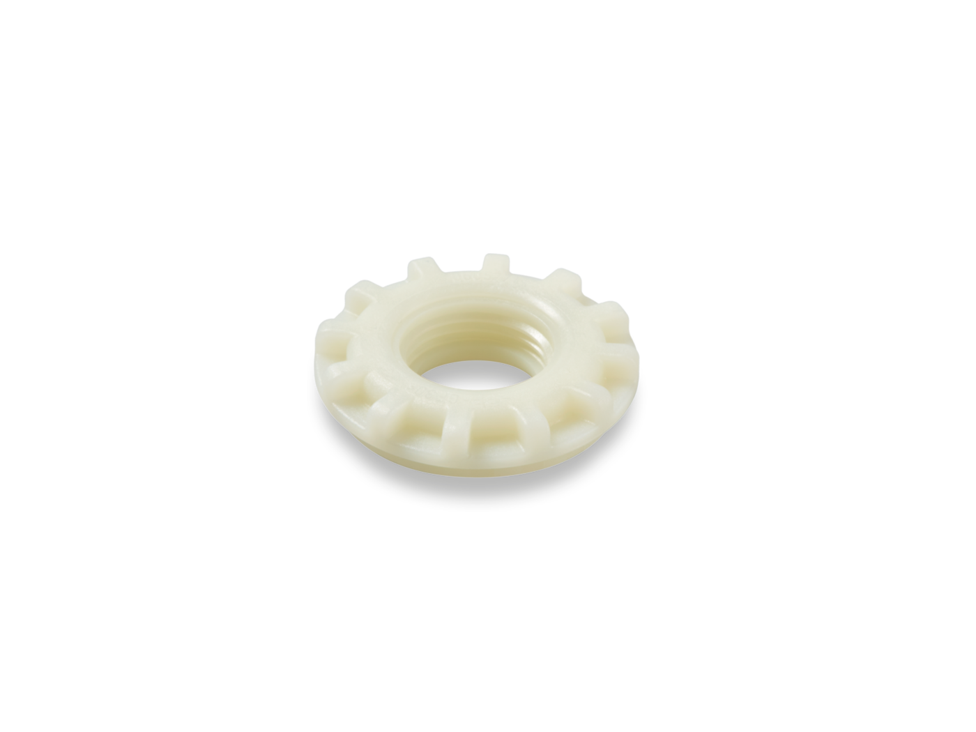 Miele Dishwasher Lock Nut - Spare Part 06057711 product photo Laydowns Back View ZOOM