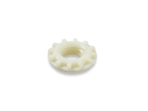 Miele Dishwasher Lock Nut - Spare Part 06057711 product photo Laydowns Back View L