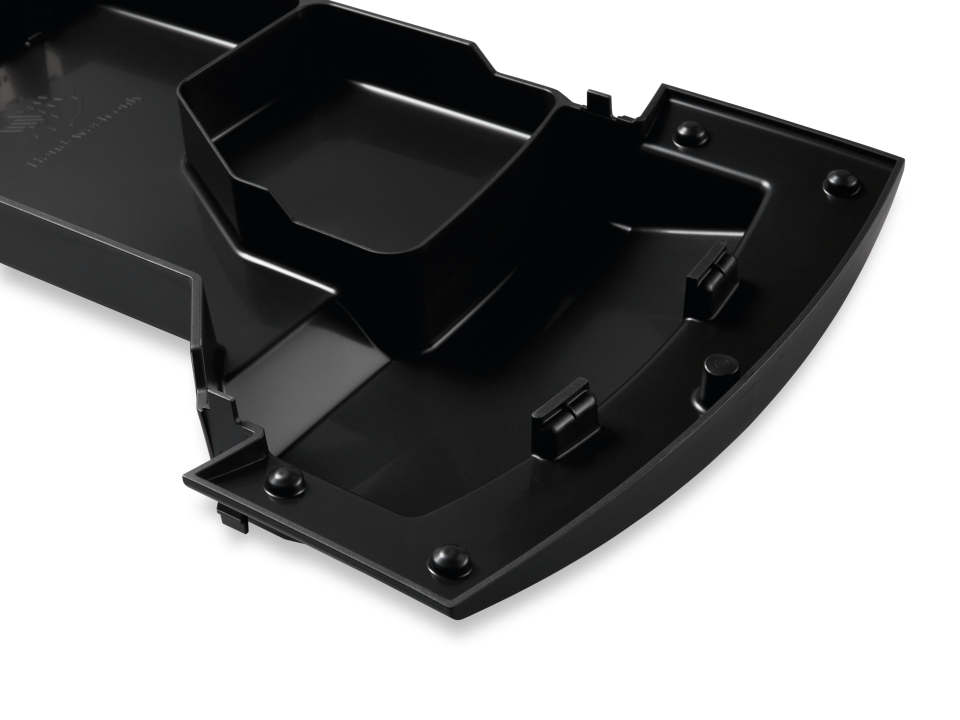 Spare parts-Domestic - Drip tray black - 2