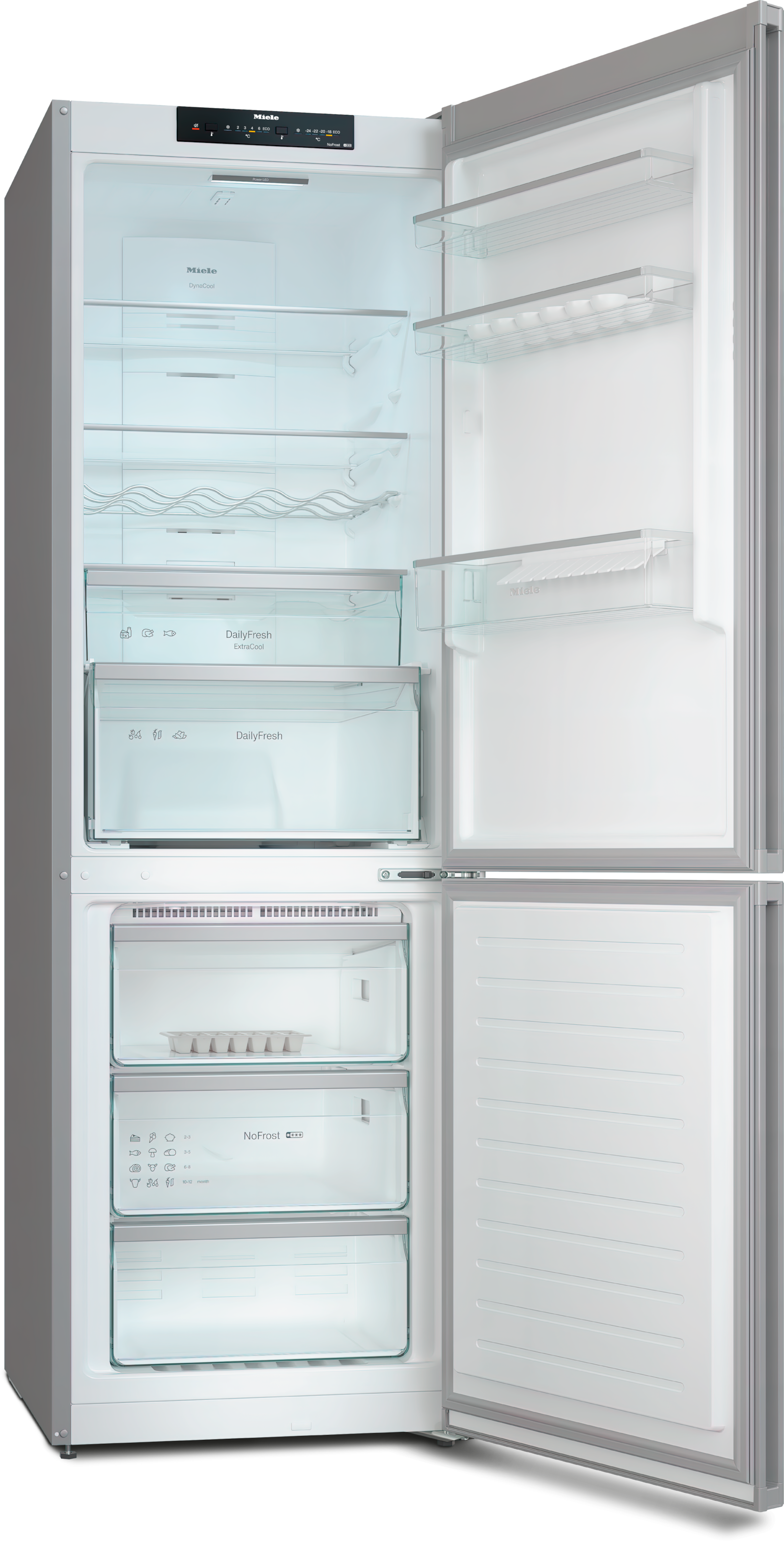 Réfrigérateurs/congélateurs - KFN 4374 ED Aspect acier inoxydable - 3