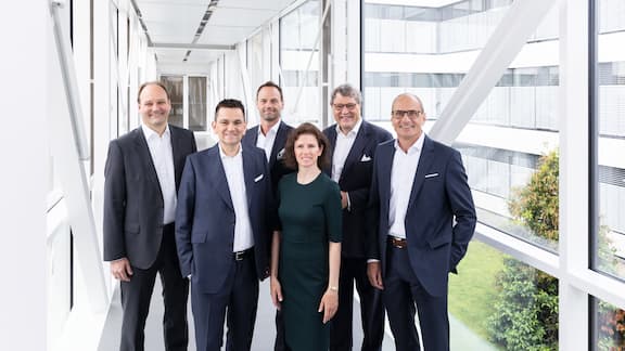 The six managing directors of Miele 