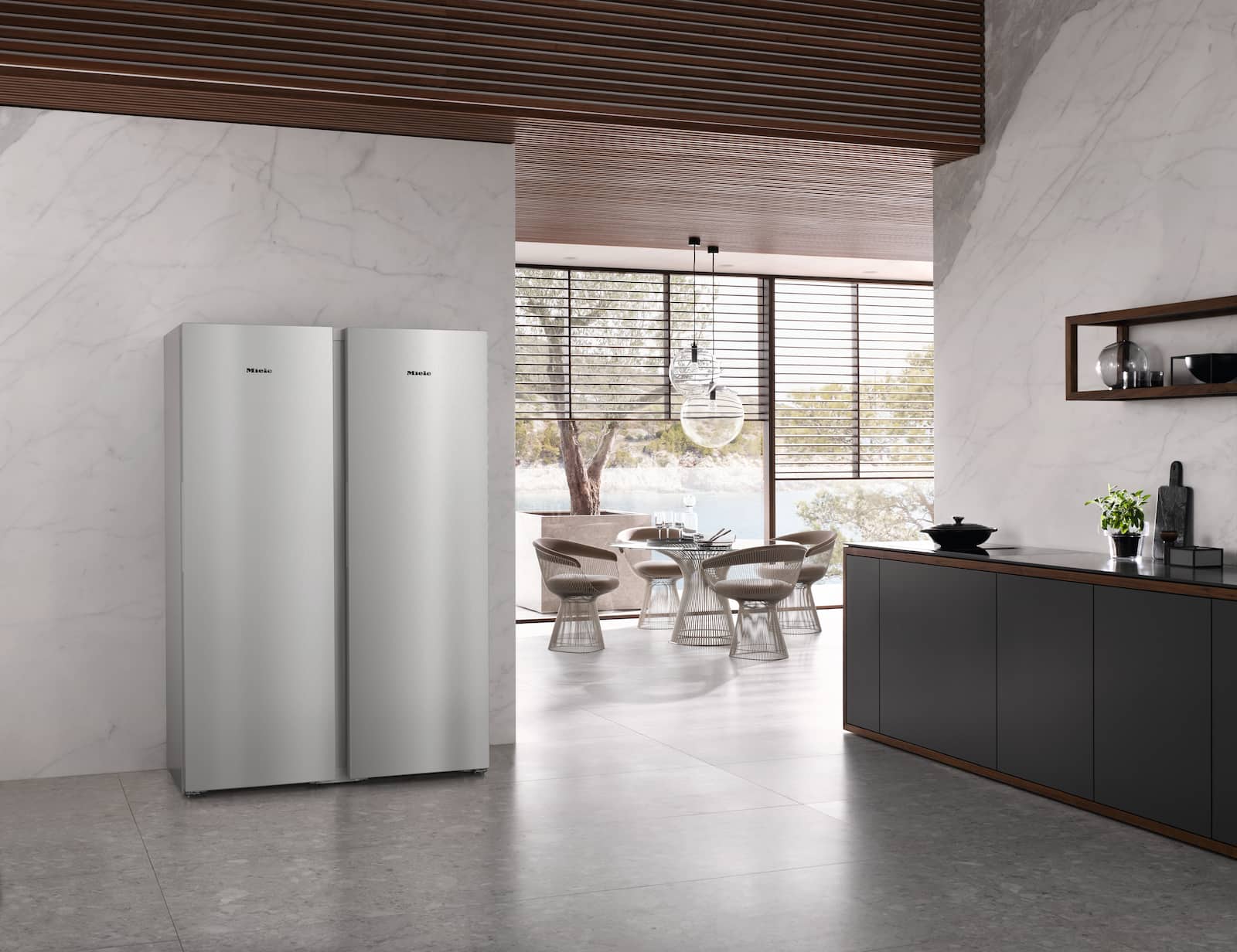 Réfrigérateurs/congélateurs - KS 4383 DD Aspect acier inoxydable - 6