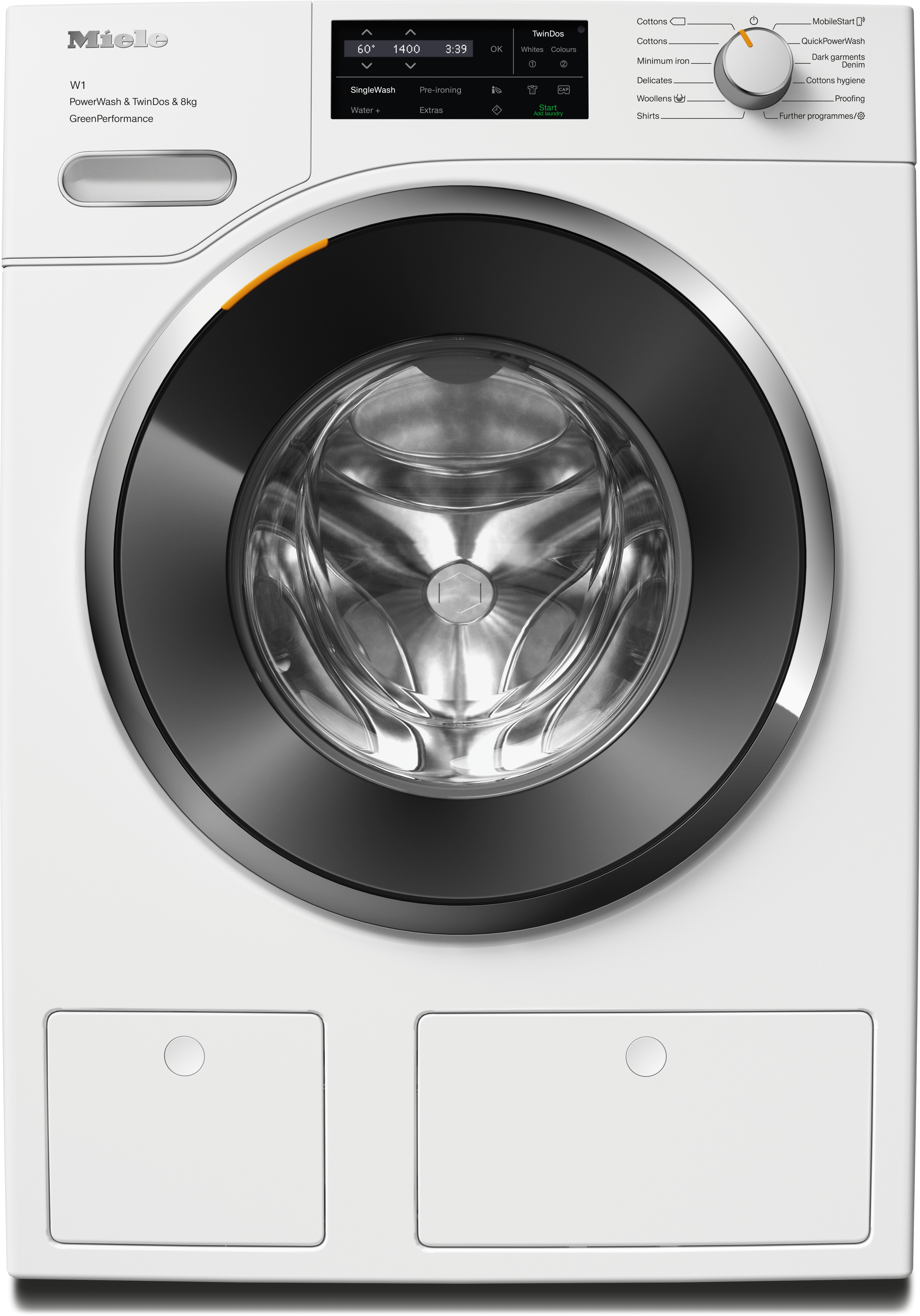 Washing machines - WWH860 WCS PWash&TDos&8kg
