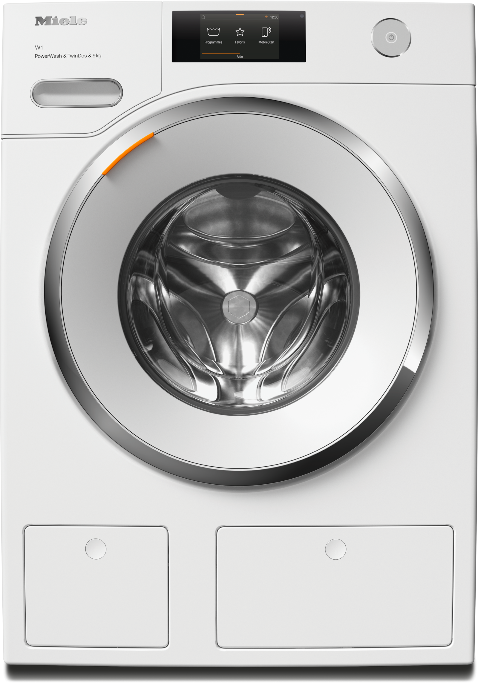 Lave-linge - WWR860WPS PWash2.0&TDosXL&WiFi Blanc lotus - 1
