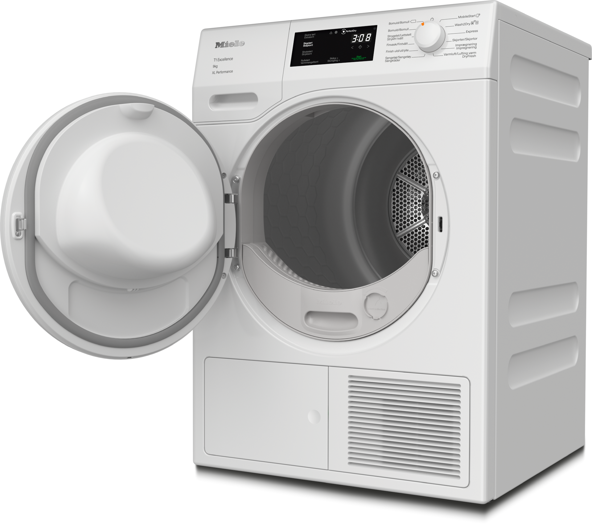 Torktumlare - TEC374WP 9kg Lotusvit - 2 Torktumlare - TEC374WP 9kg Lotusvit - 2