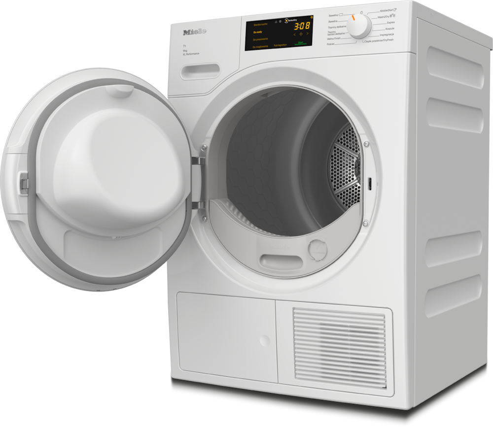 Suszarki - TWC364WP 9kg Biały lotos - 2