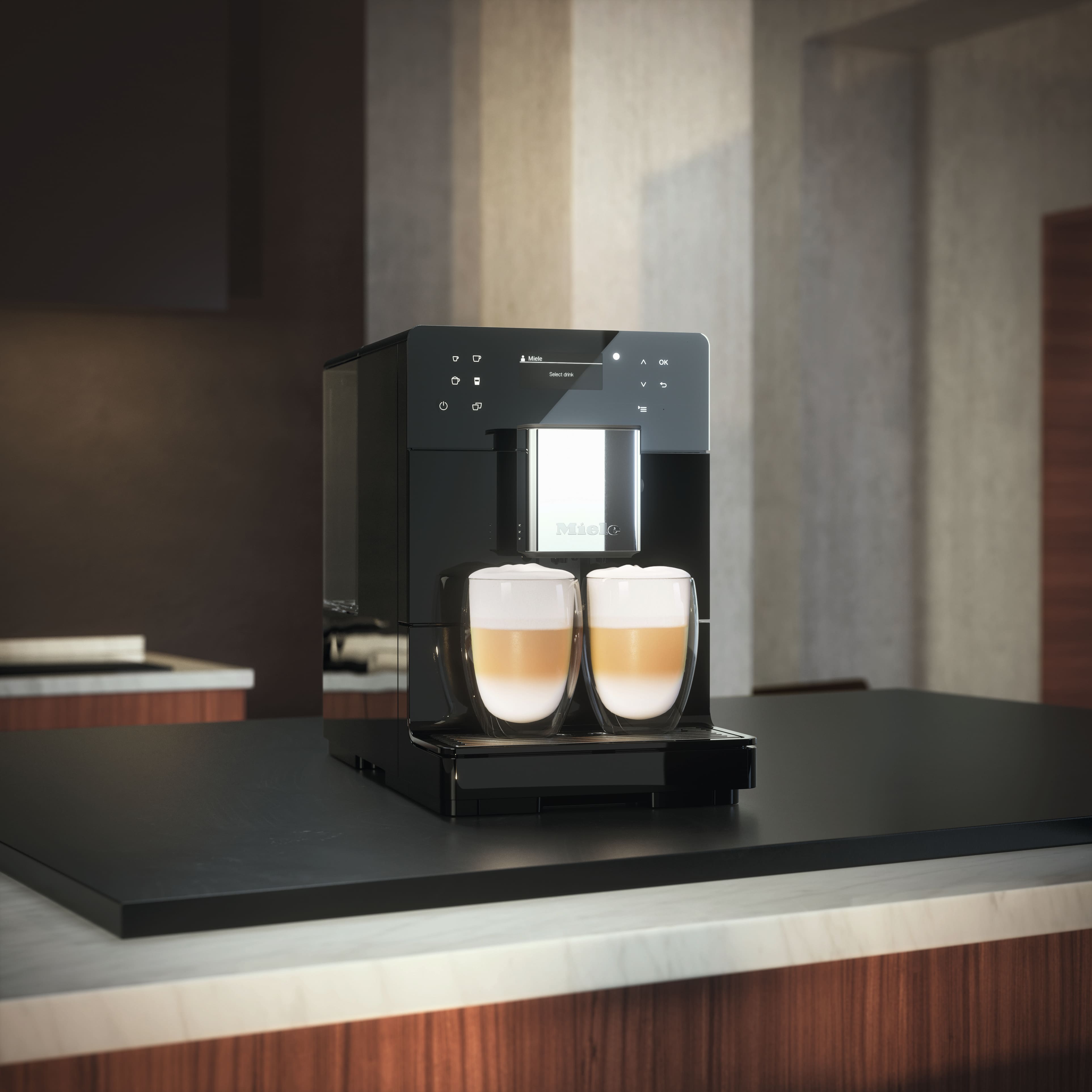 Miele - CM 5310 Silence Obsidianschwarz – Kaffeevollautomaten