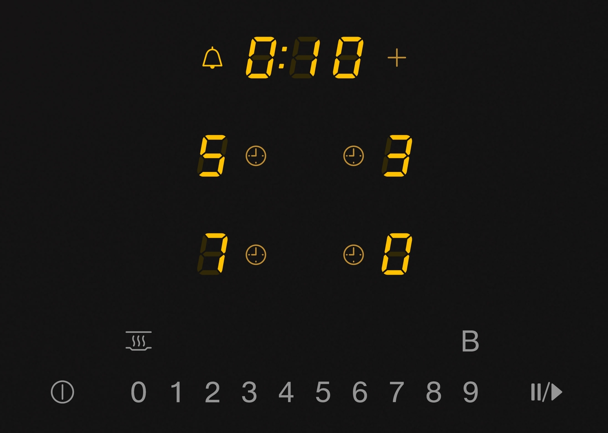 Miele KM 7361 FL Kochfelder