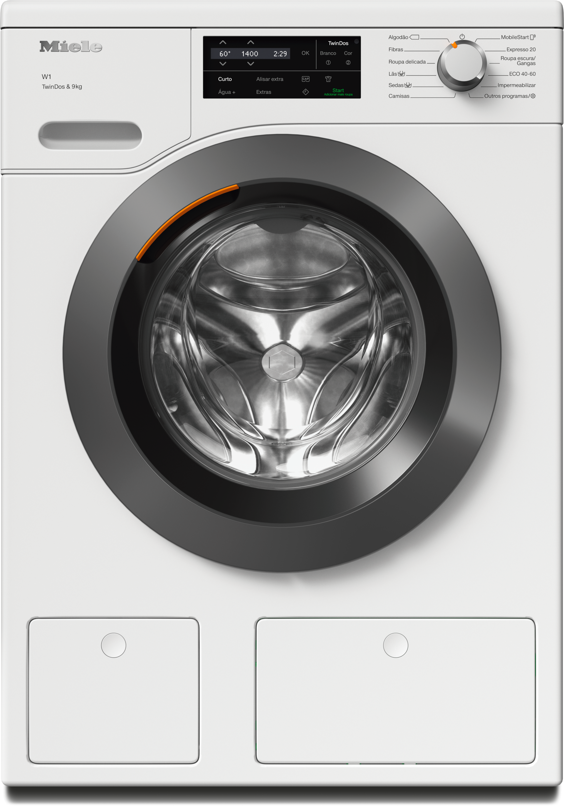 Máquinas de lavar roupa - WCG660 WCS TDos&9kg Branco lótus - 1