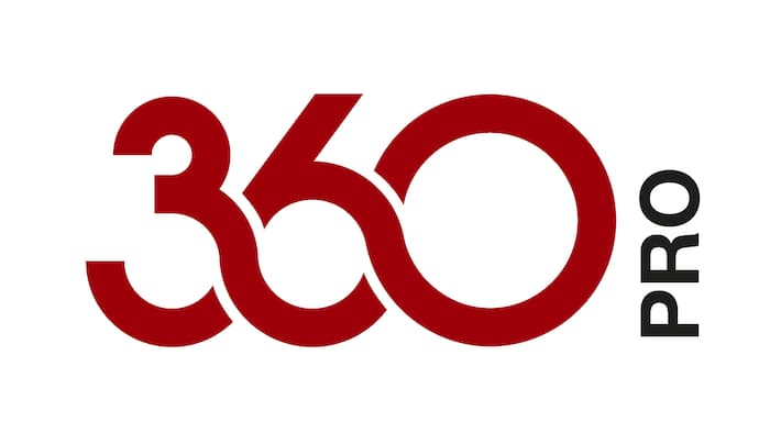 Logo della soluzione di sistema 360PRO di Miele.