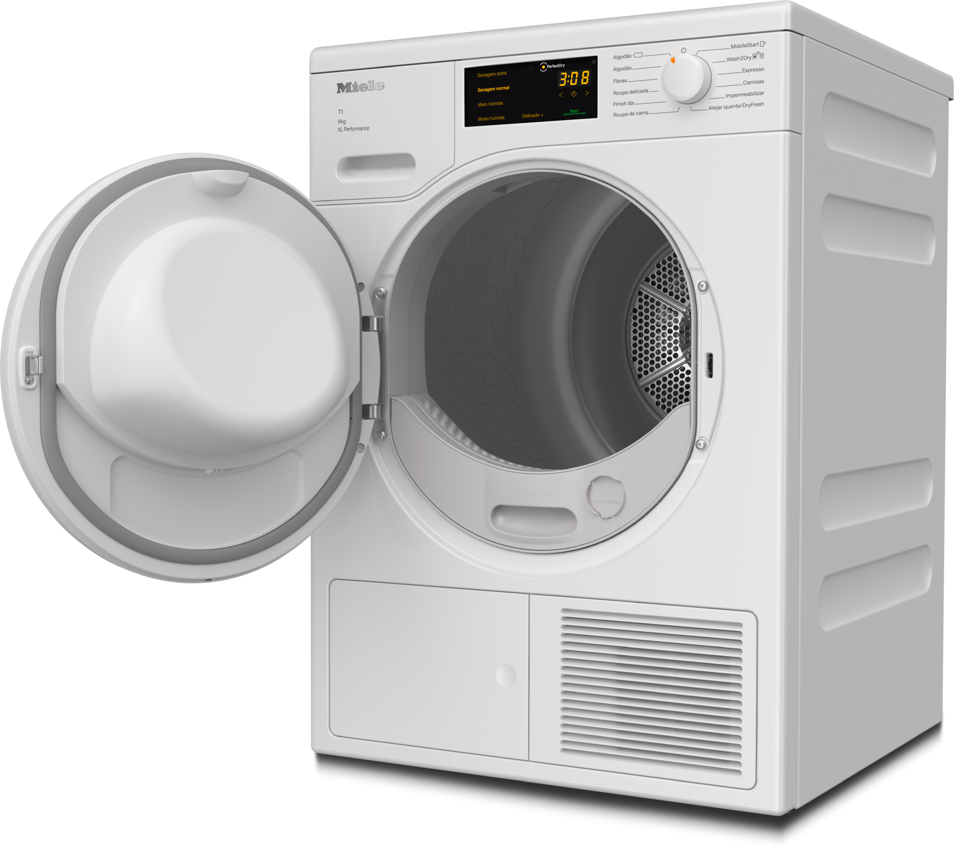 Máquinas de secar roupa - TCC364WP 9kg Branco lótus - 2