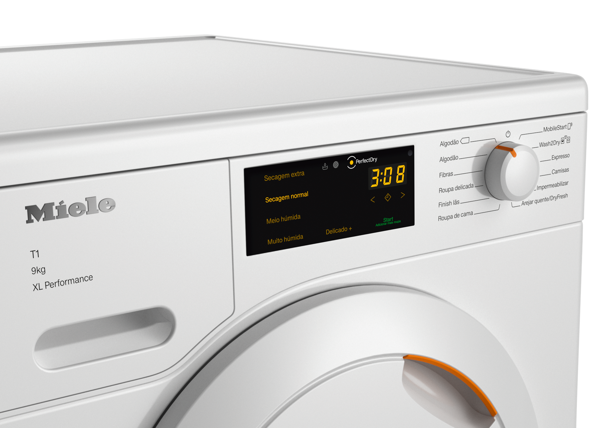Máquinas de secar roupa - TCC364WP 9kg Branco lótus - 4