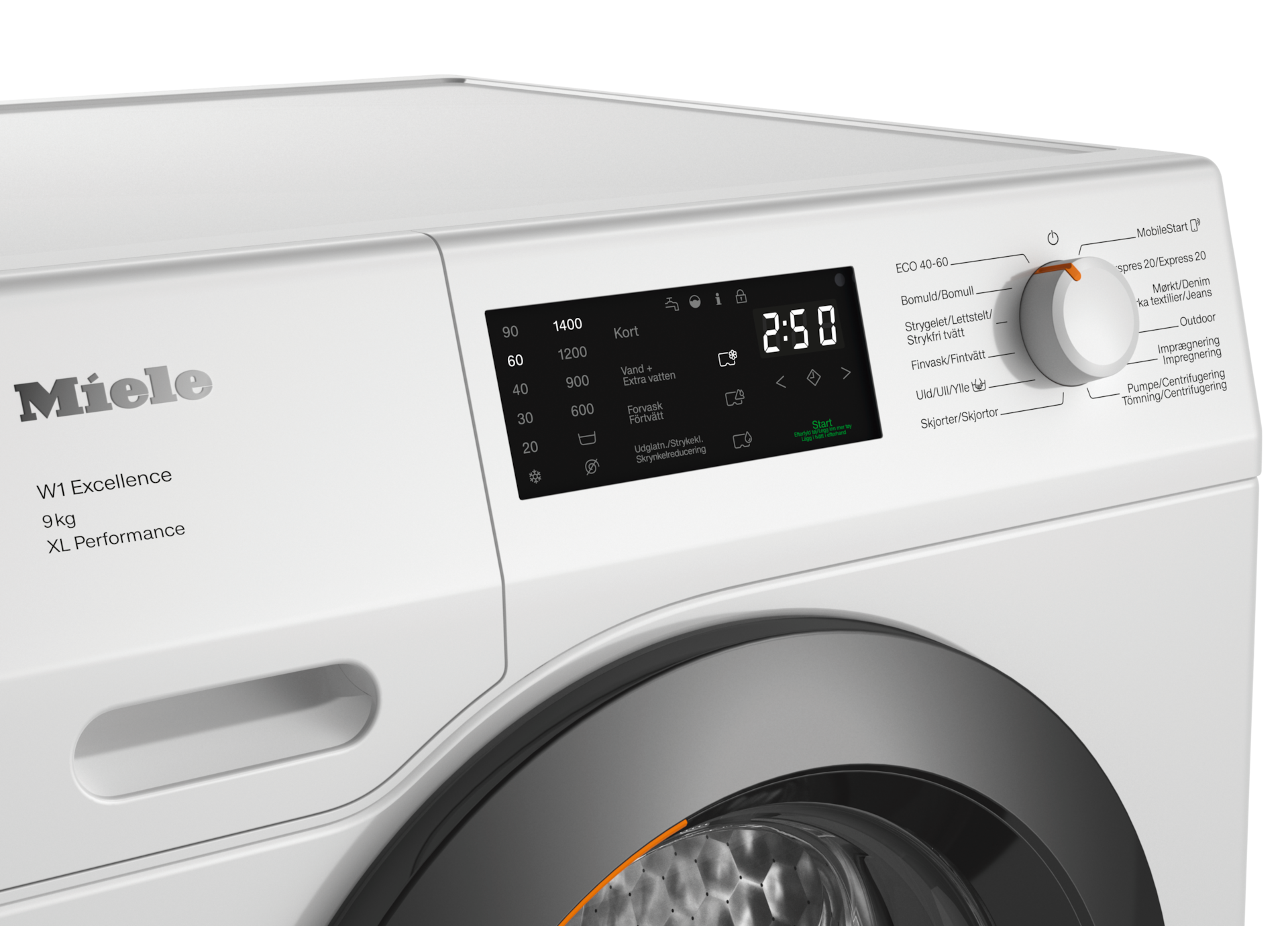 Tvättmaskiner - WED174 WCS 9kg Lotusvit - 3