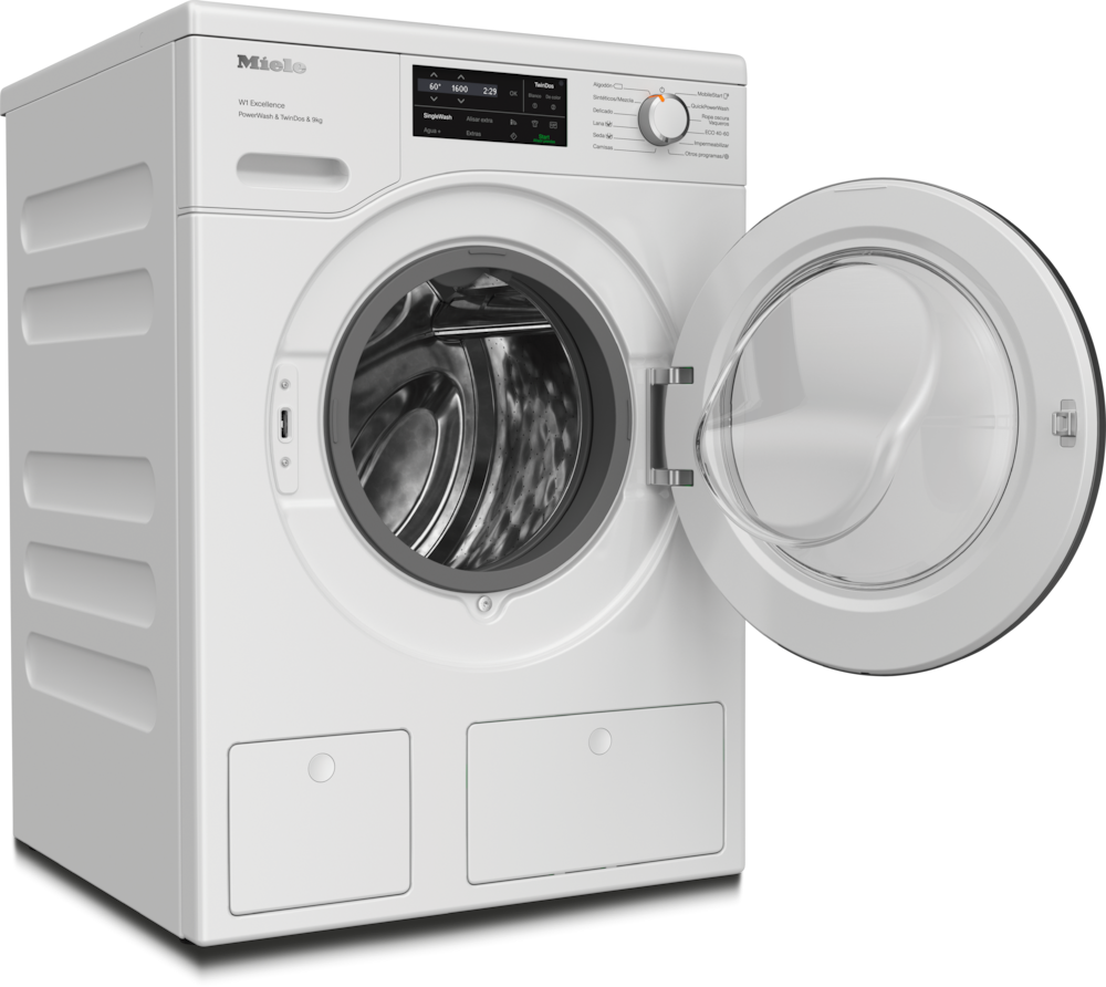 Lavadoras - WEI865 WCS PWash&TDos&9kg Blanco loto - 2