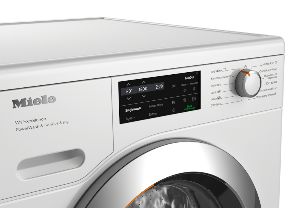 Lavadoras - WEI865 WCS PWash&TDos&9kg Blanco loto - 4