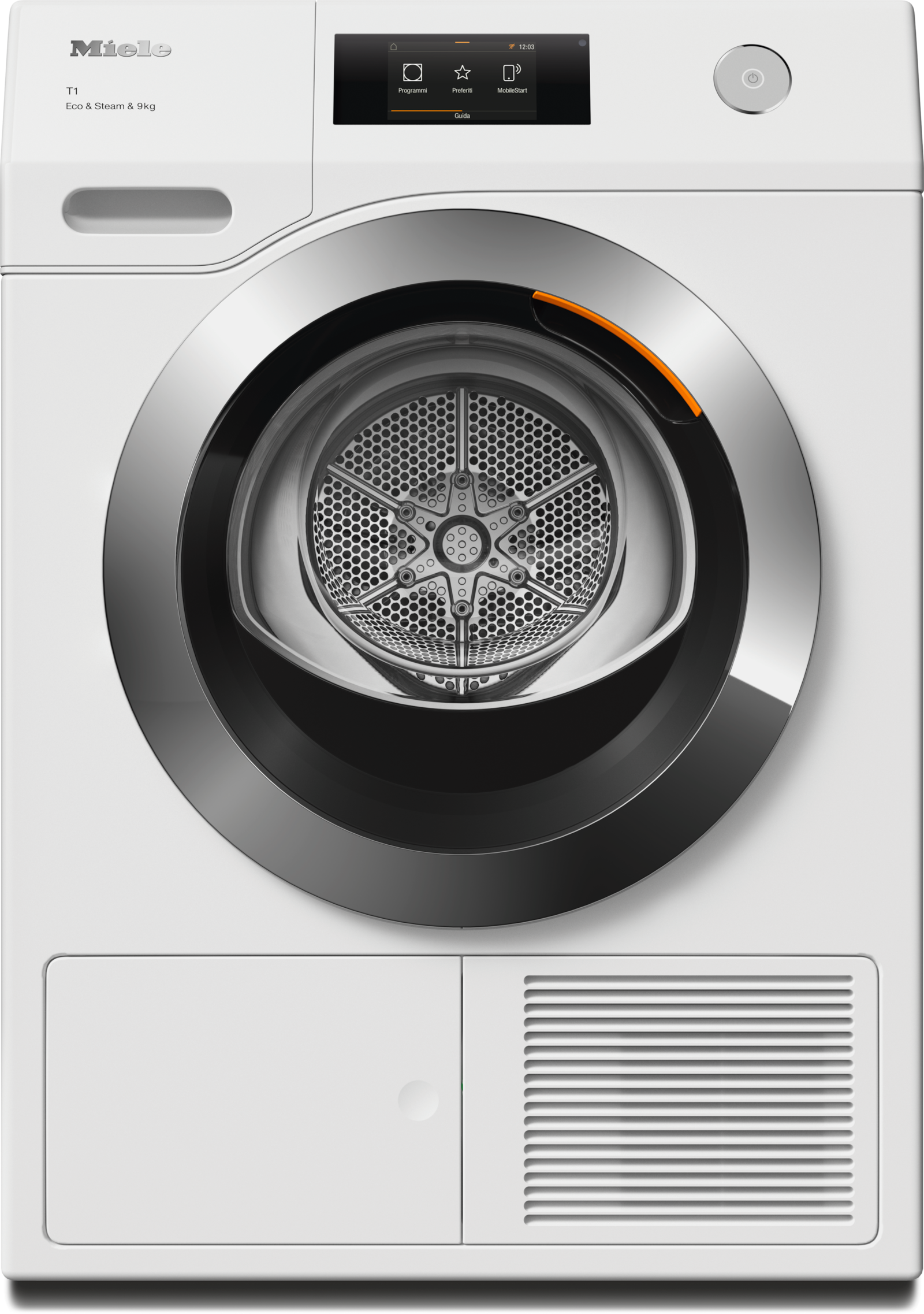 Miele - TCR790WP Eco&Steam&9kg bianco loto – Asciugatrici - 1