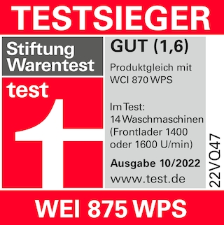 WEI875 WPS PWash&TDos&9kg WEI875 WPS PWash&TDos&9kg