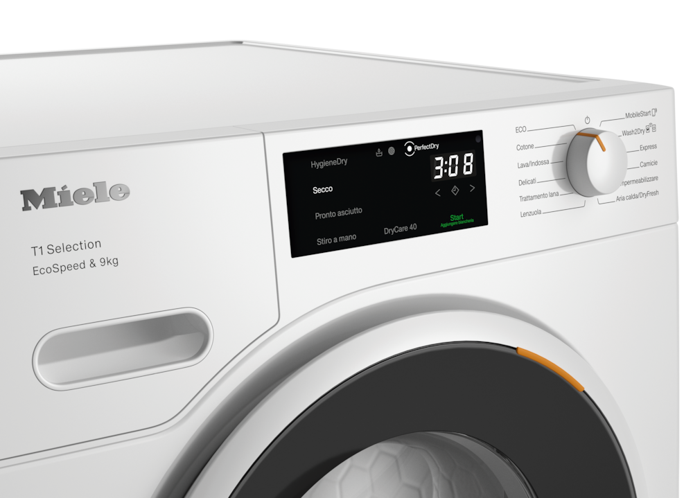 Asciugatrici - TSH783WP EcoSpeed&9kg bianco loto - 4