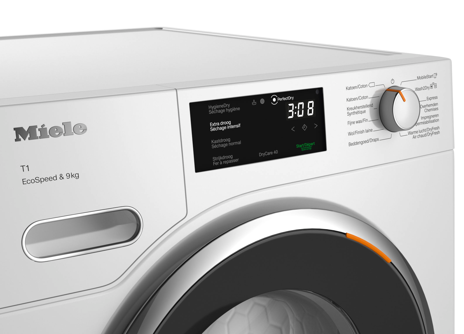 Droogautomaten - TWH780WP EcoSpeed&9kg Lotuswit - 4