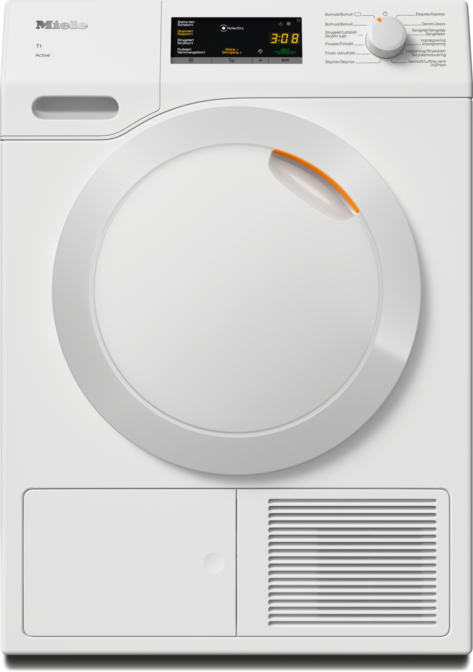 Tørretumblere - TCA230WP Active Lotushvid - 1