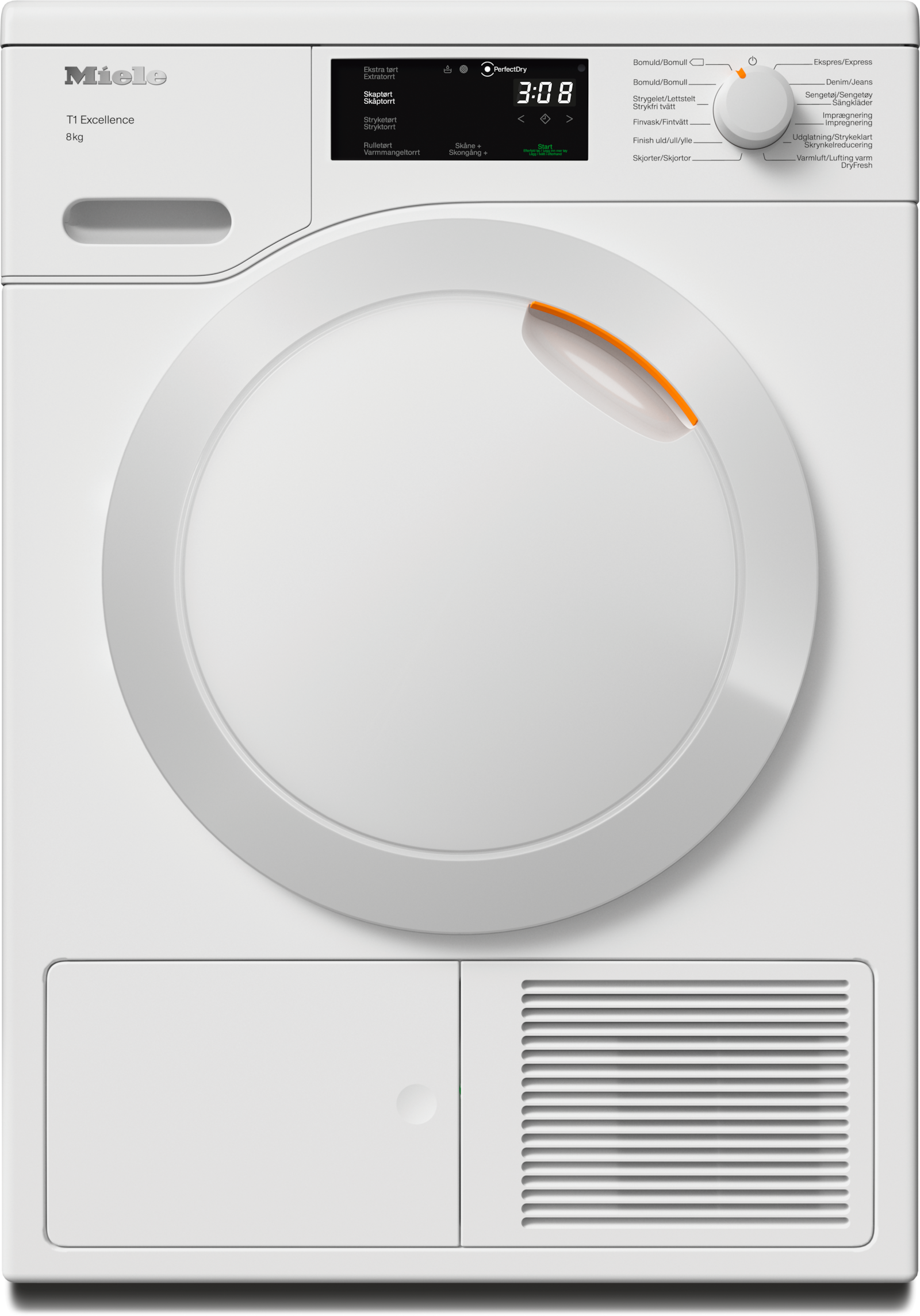 Tørretumblere - TEC225WP 8kg Lotushvid - 1