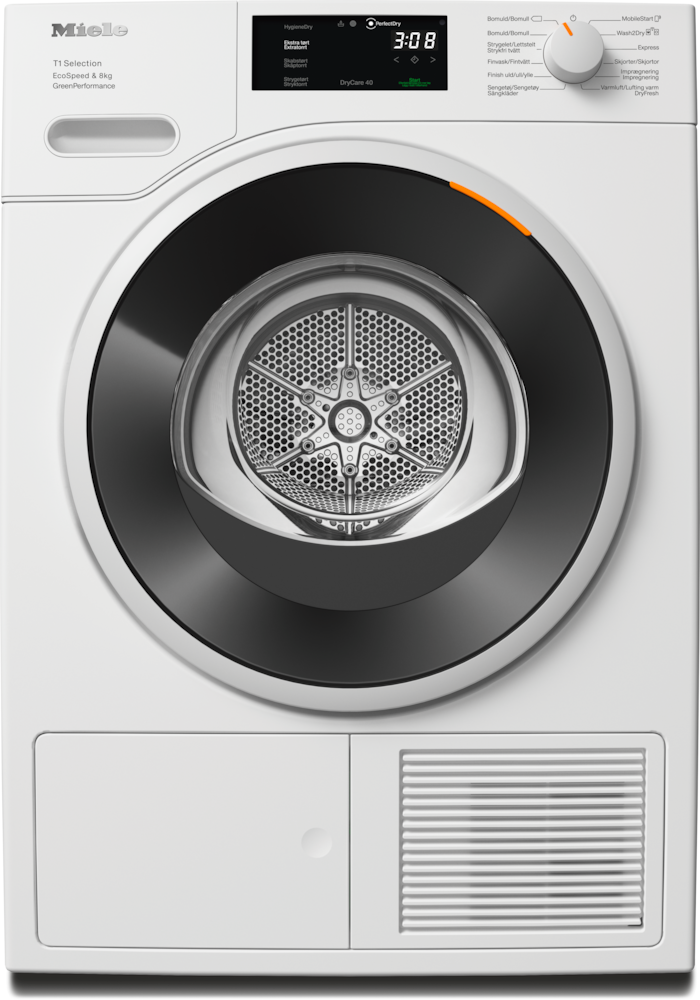 Tørretumblere - TSF763WP EcoSpeed&8kg Lotushvid - 1