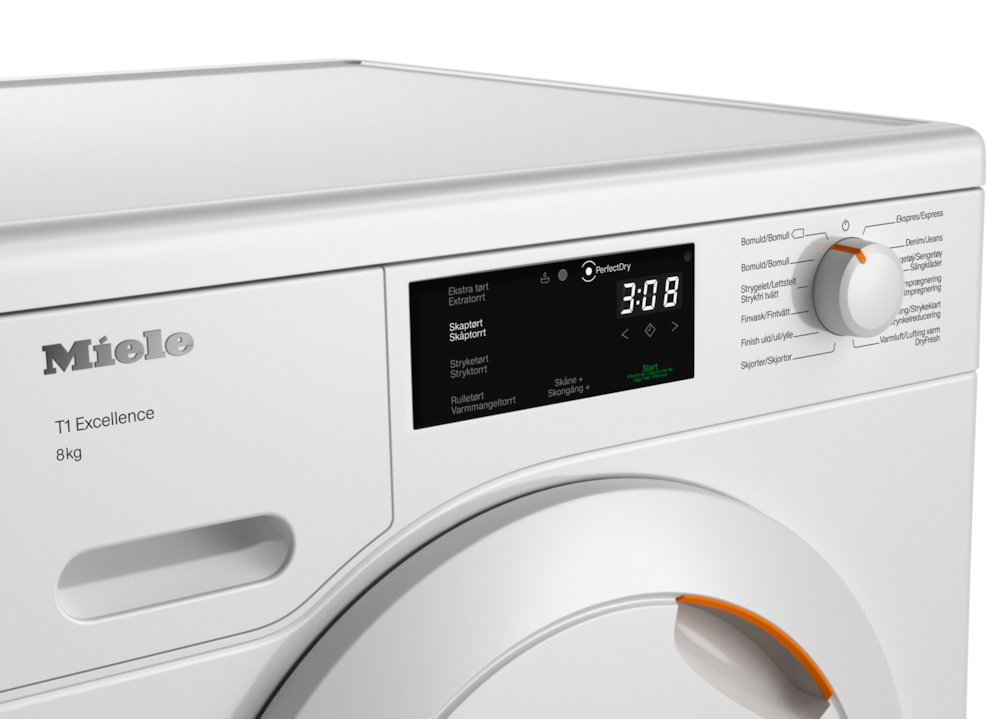 Tørretumblere - TEC225WP 8kg Lotushvid - 4