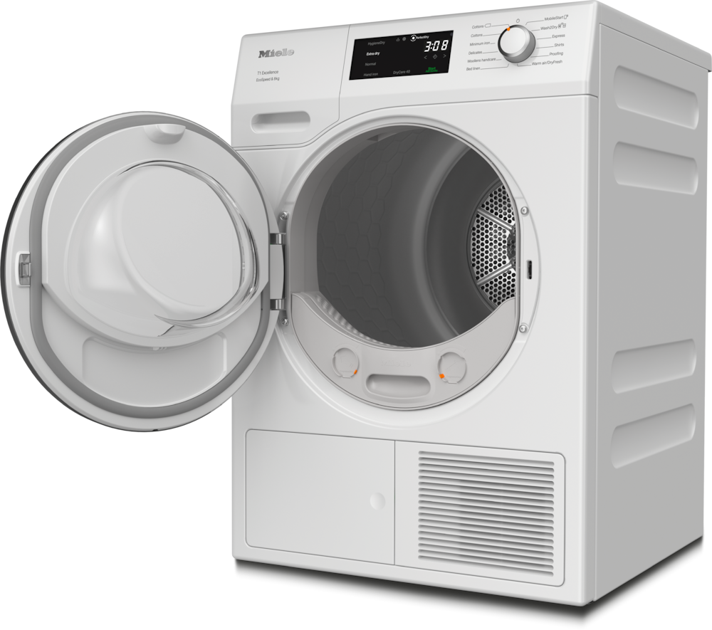 Στεγνωτήρια - TEF775WP EcoSpeed&8kg Λευκό λωτού - 2