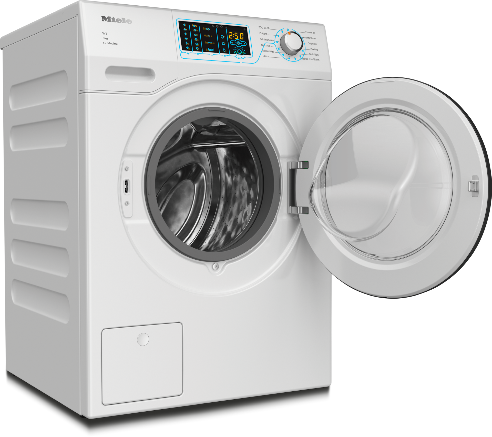 Washing machines - WDD 131 WPS GuideLine Lotus white - 2