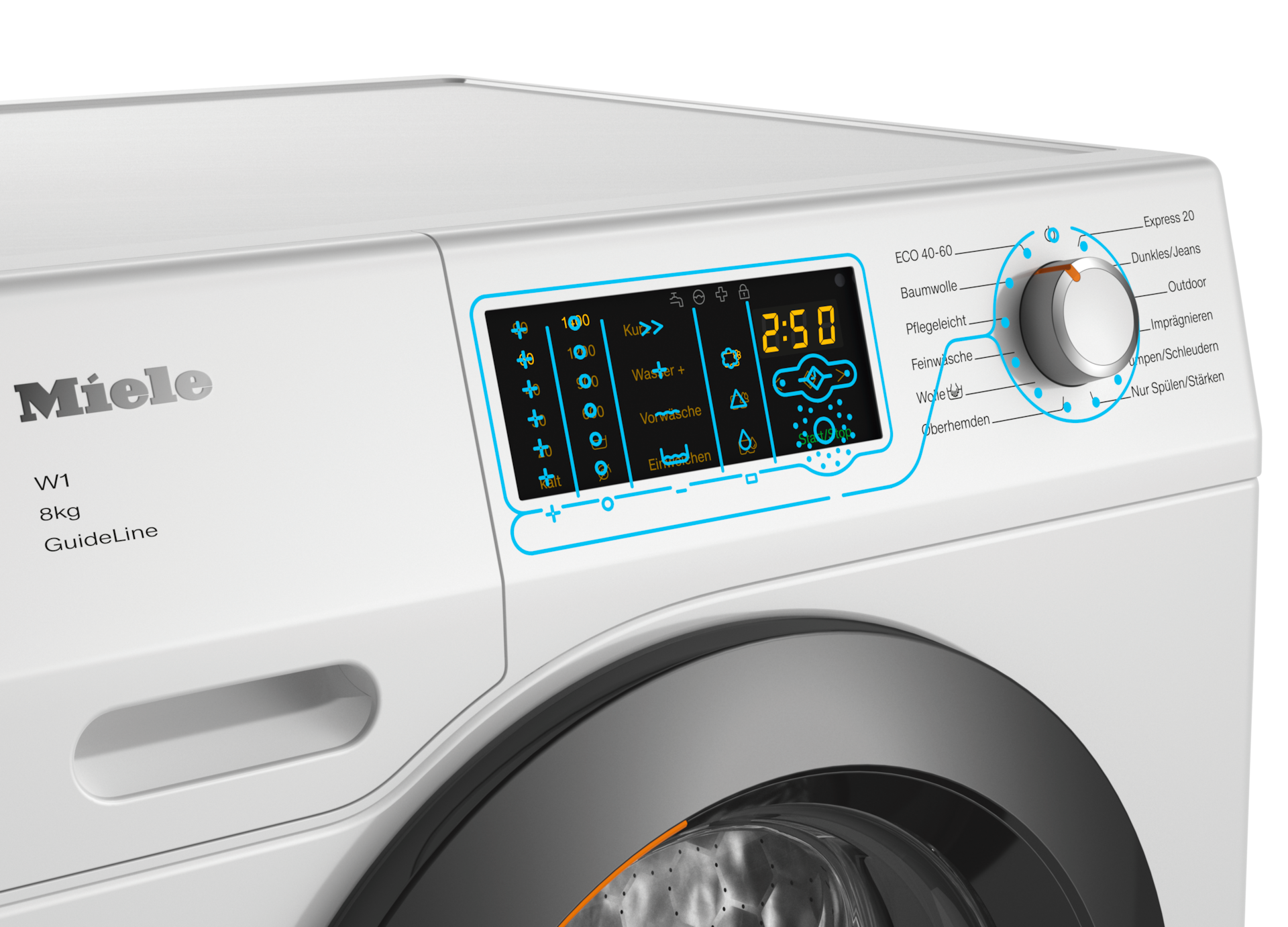 Lave-linge - WDD 131 WPS GuideLine Blanc lotus - 3