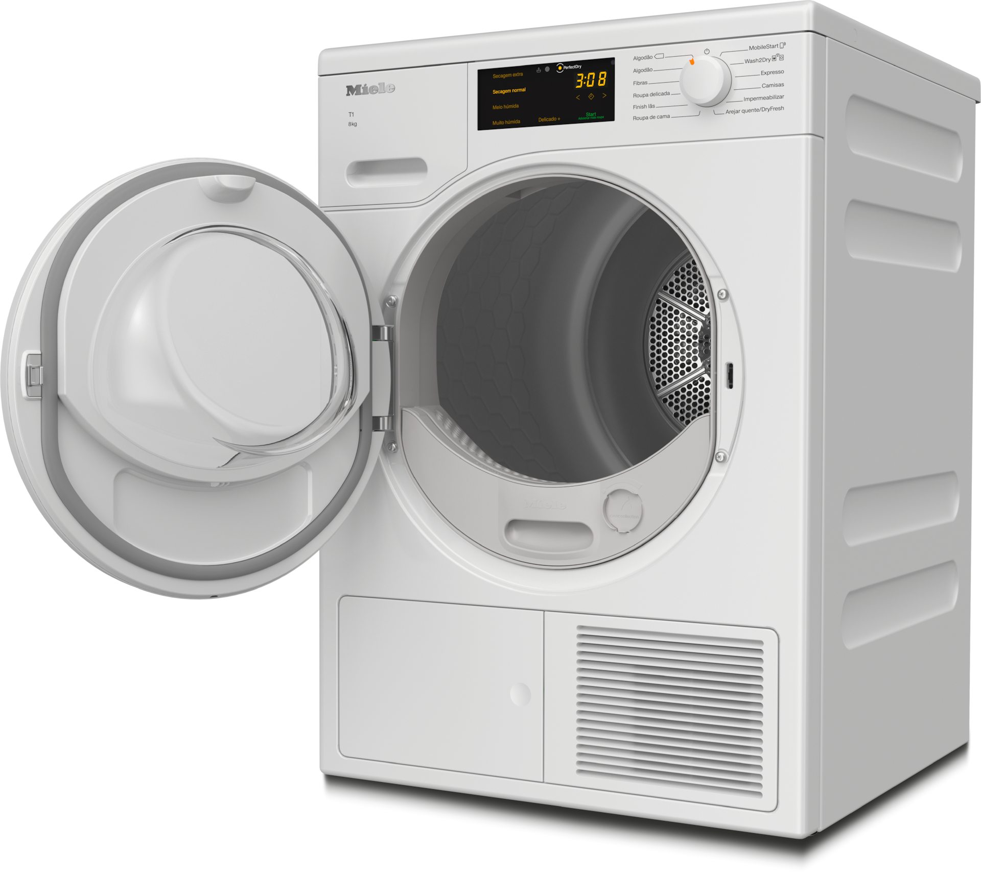 Máquinas de secar roupa - TCD260WP 8kg Branco lótus - 2