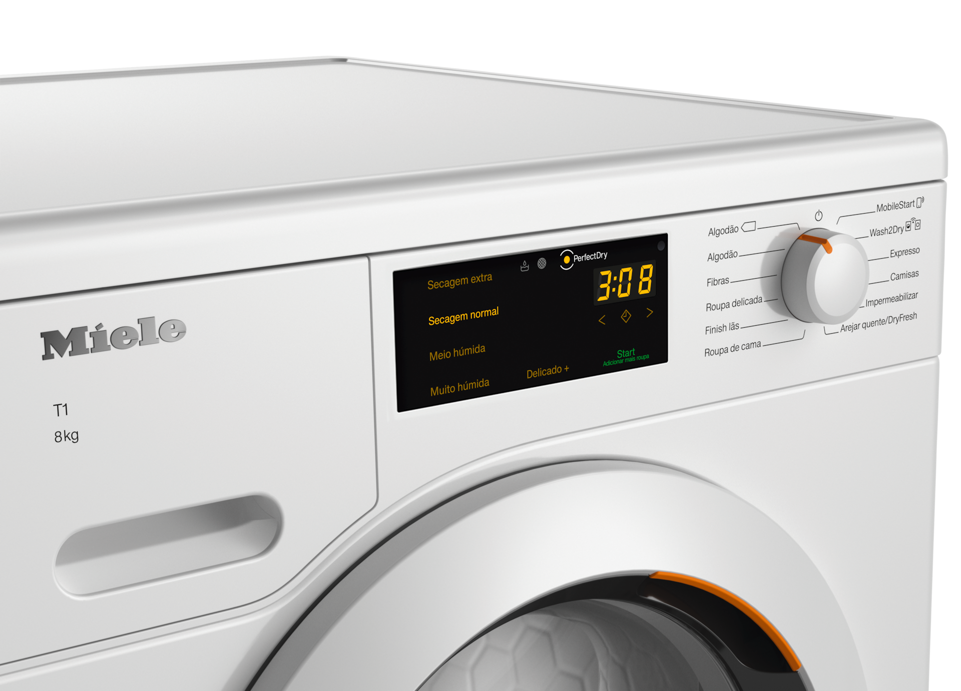 Máquinas de secar roupa - TCD260WP 8kg Branco lótus - 3