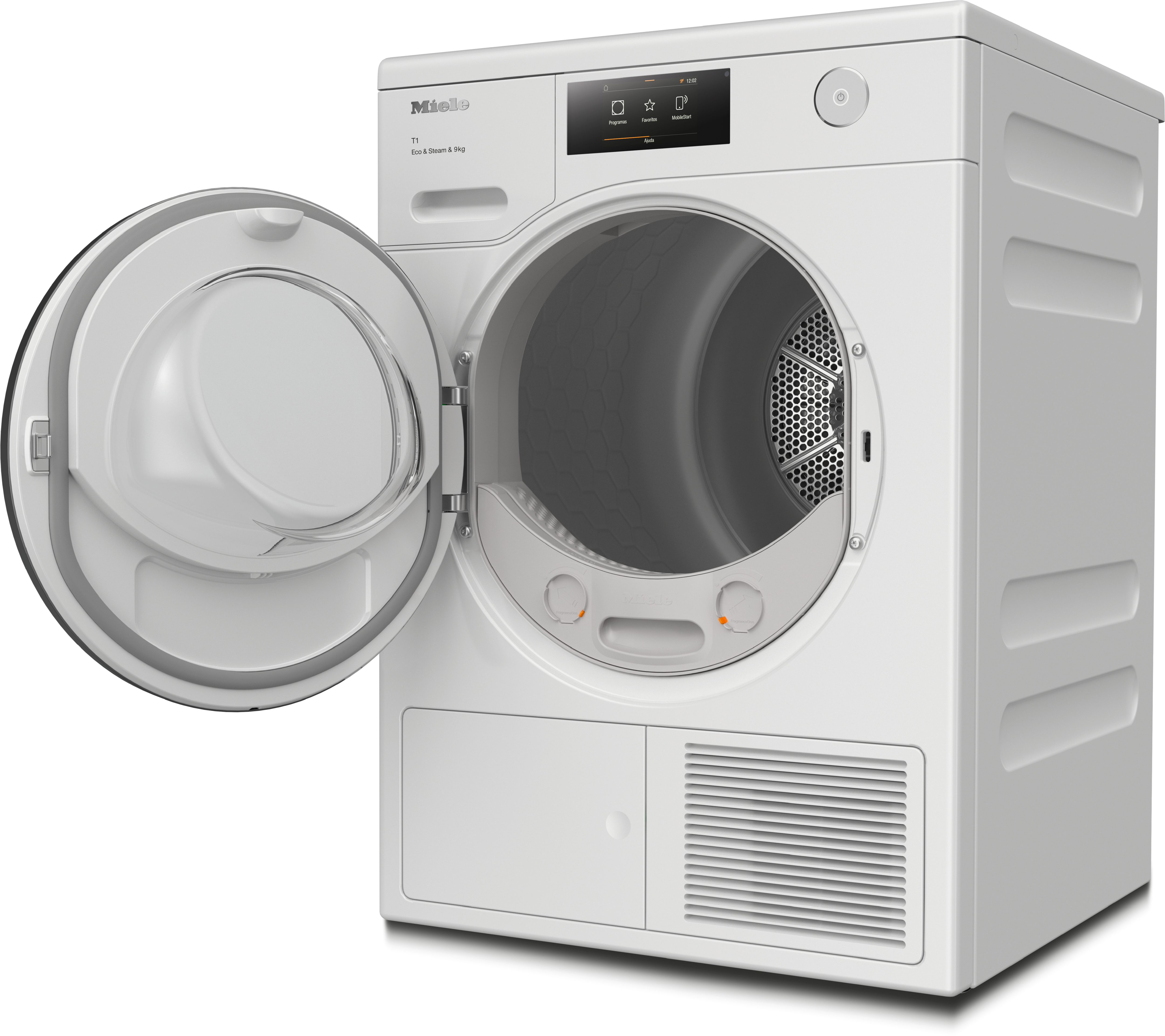 Máquinas de secar roupa - TCR860WP Eco&Steam&9kg