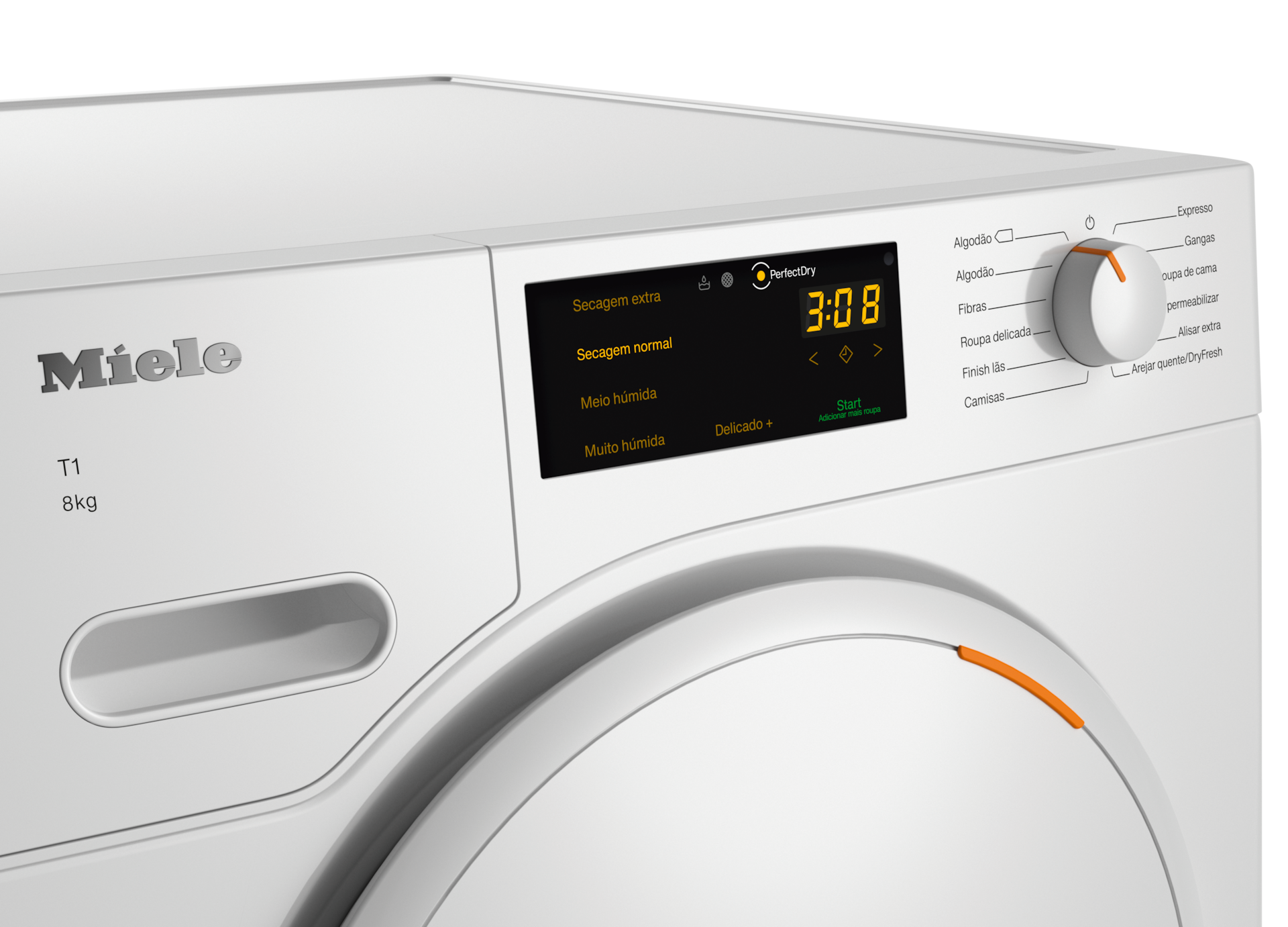 Máquinas de secar roupa - TWC220WP 8kg Branco lótus - 4